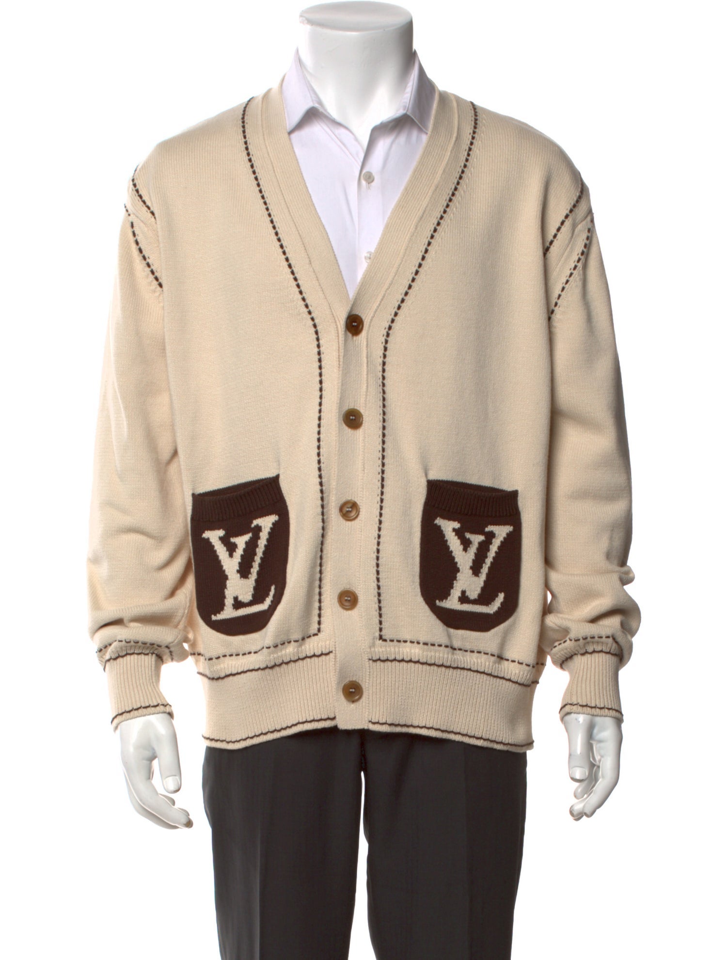 Louis Vuitton 2024 Printed Cardigan