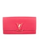 Louis Vuitton Leather Capucines Compact Wallet