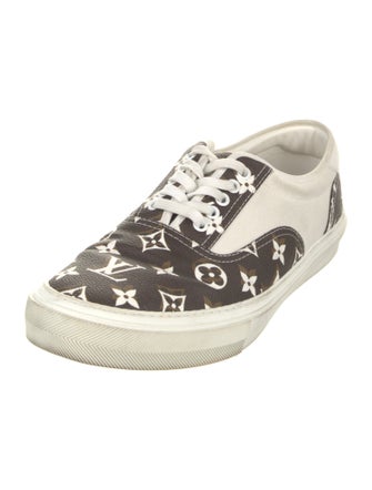 Louis Vuitton Monogram Pattern Sneakers