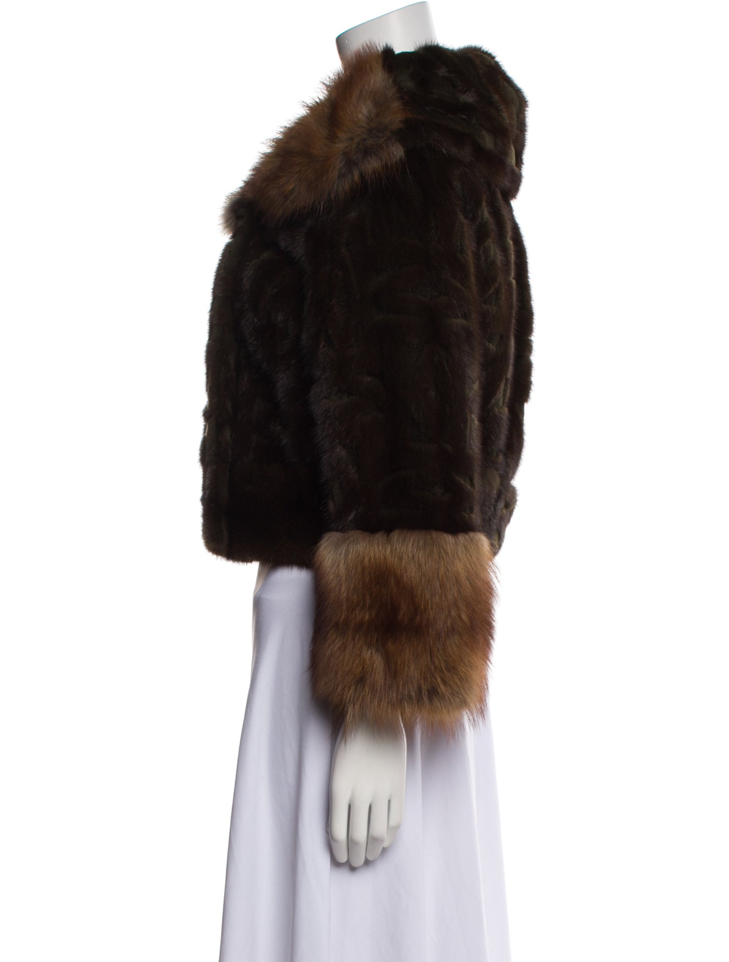 Louis Vuitton Vintage 2005 Fur Jacket