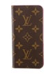 Louis Vuitton Monogram Iphone X Folio Case