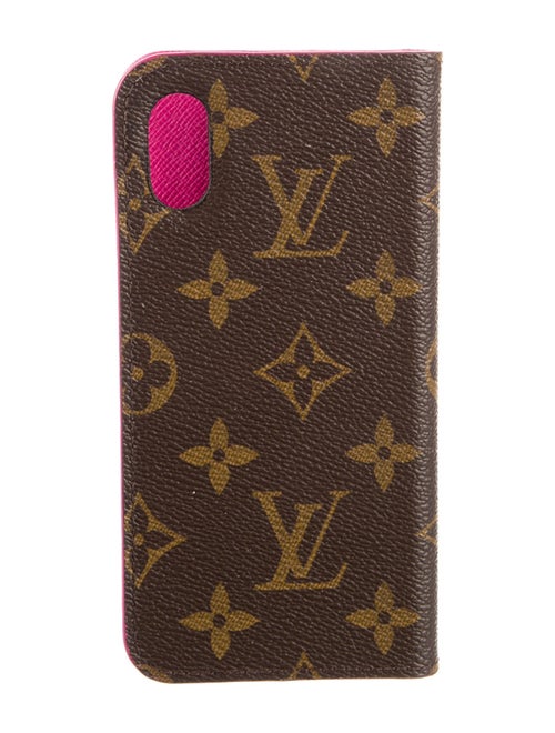 Louis Vuitton Monogram Iphone X Folio Case