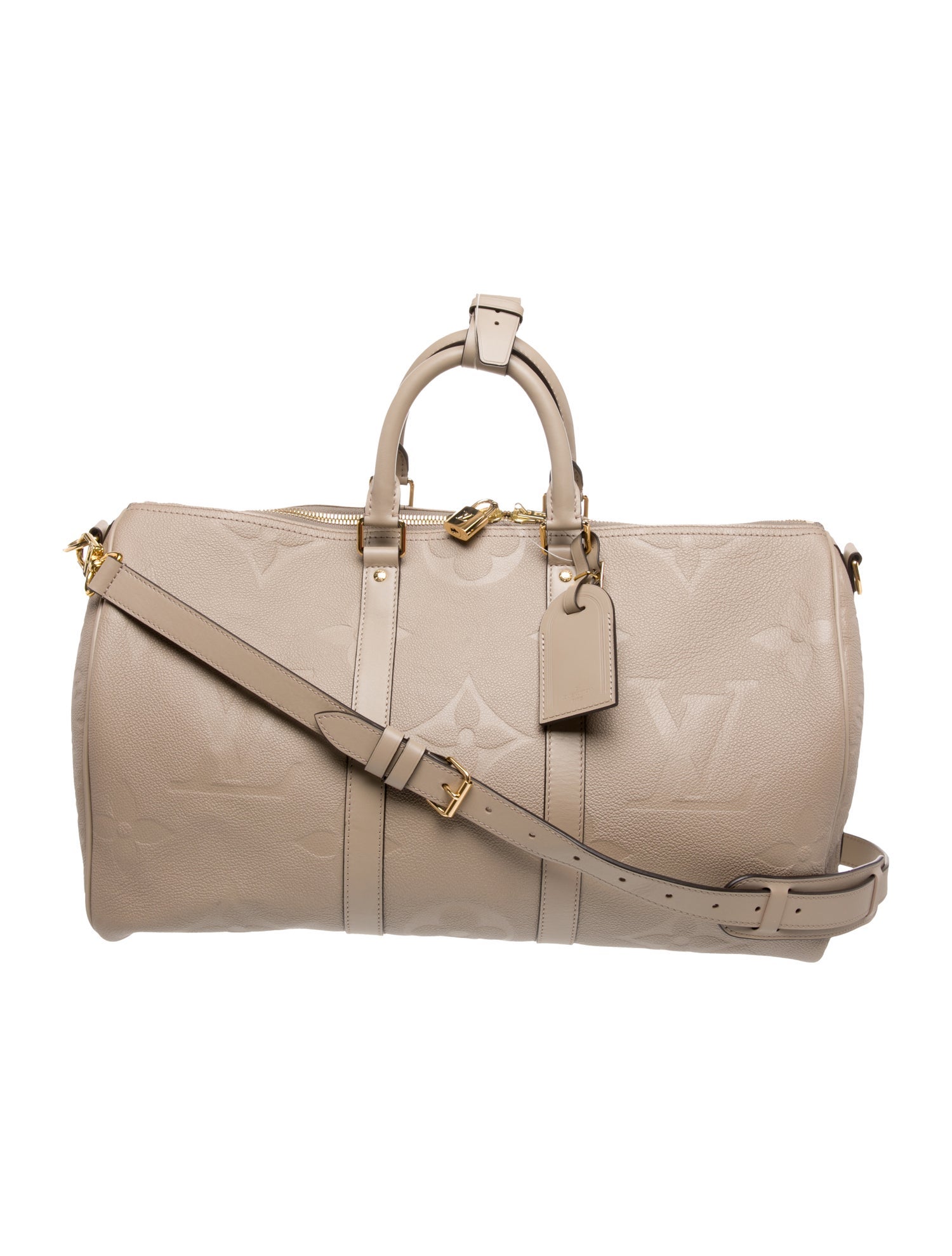 Louis Vuitton Monogram Giant Keepall Bandouliere 45