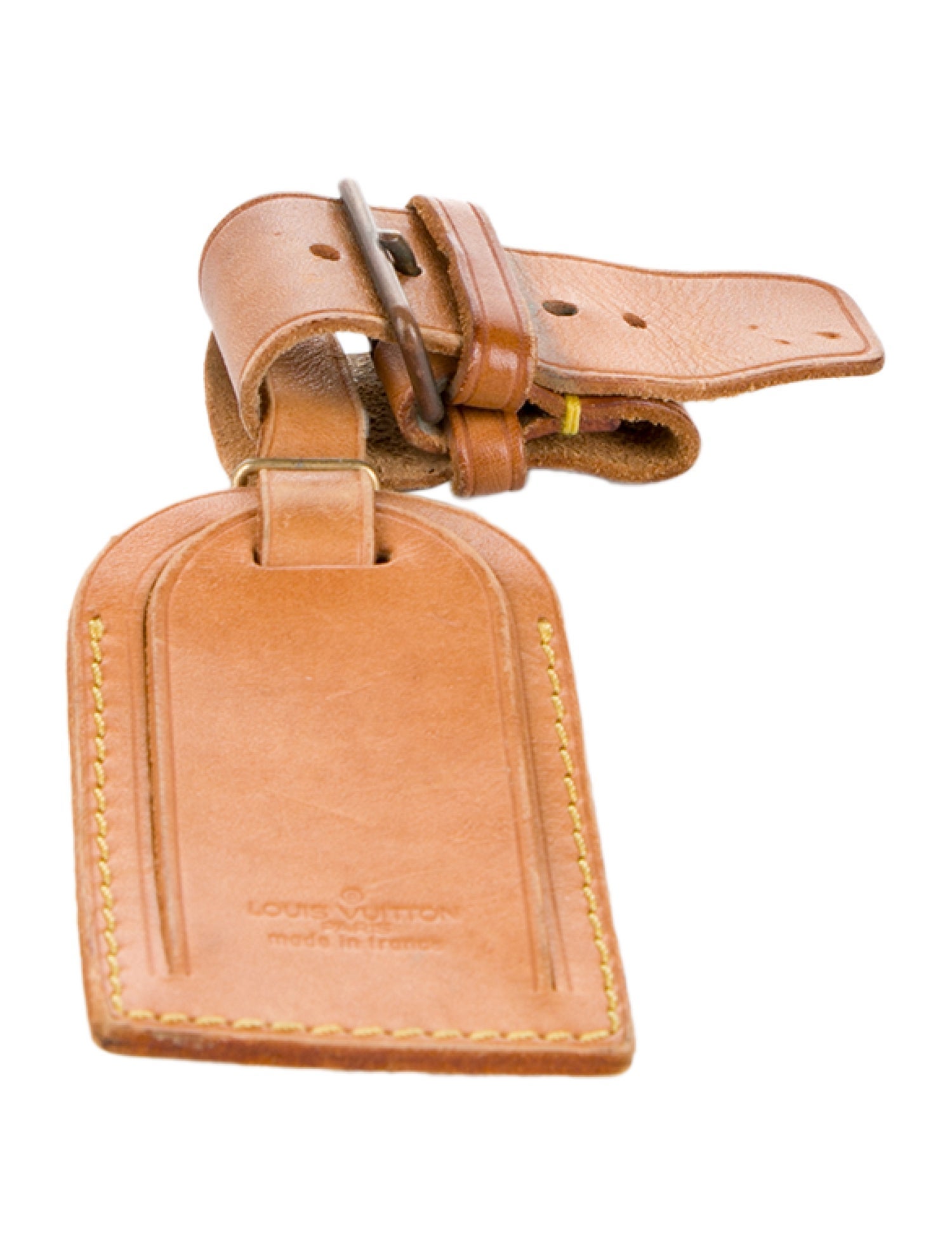 Louis Vuitton Vachetta Luggage Tag