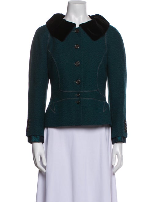 Louis Vuitton Late 1990's - Early 2000's Wool Evening Jacket