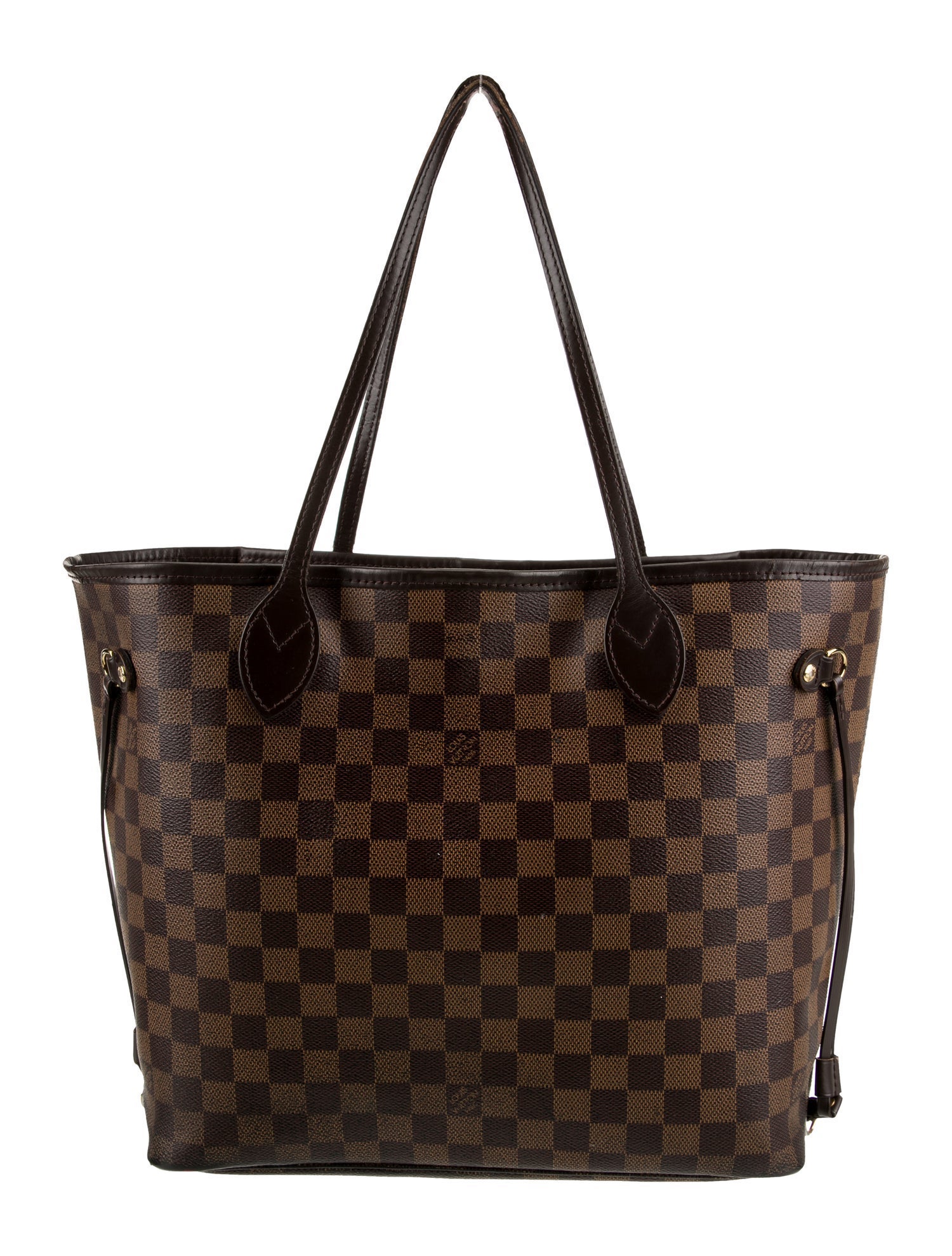 Louis Vuitton Damier Ebene Neverfull w/Pouch MM