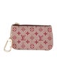Louis Vuitton Monogram Mini Lin Key Pouch