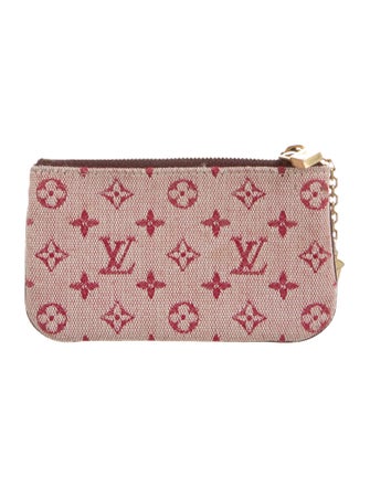 Louis Vuitton Monogram Mini Lin Key Pouch