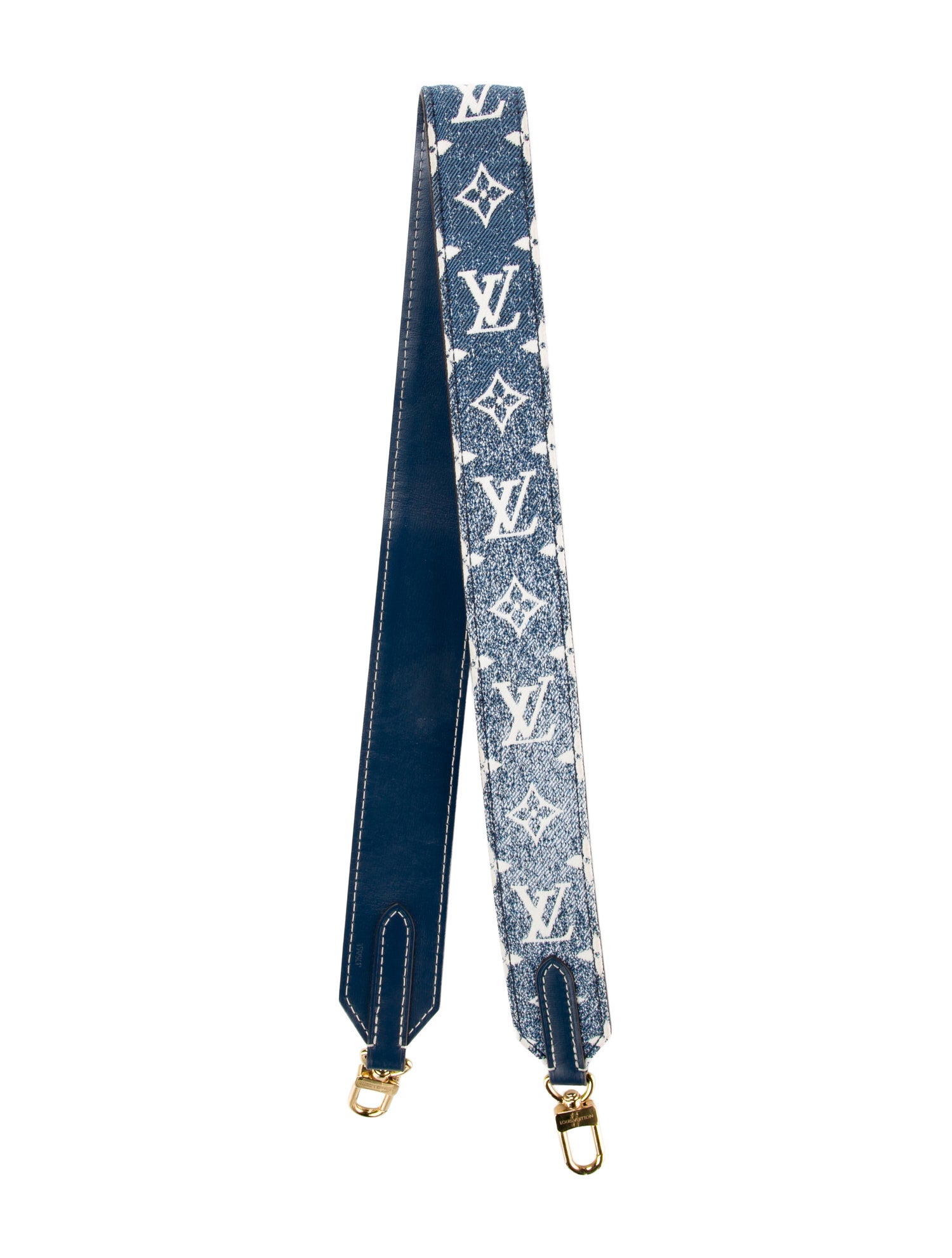 Louis Vuitton Monogram Denim Jacquard Bandouliere Bag Strap
