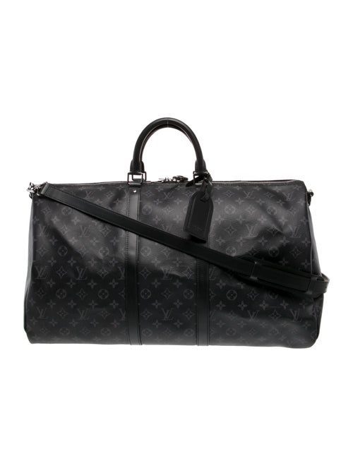 Louis Vuitton Monogram Eclipse Keepall Bandouliere 55