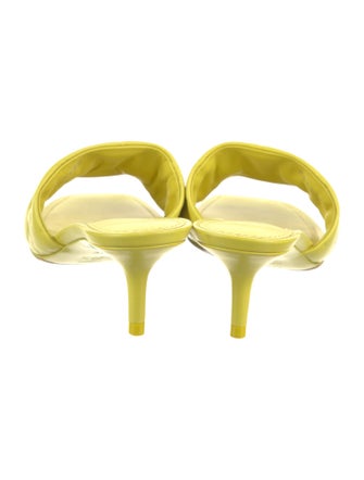 Louis Vuitton LV Monogram Leather Slides