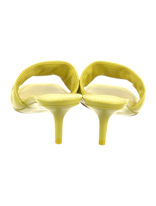 Louis Vuitton LV Monogram Leather Slides