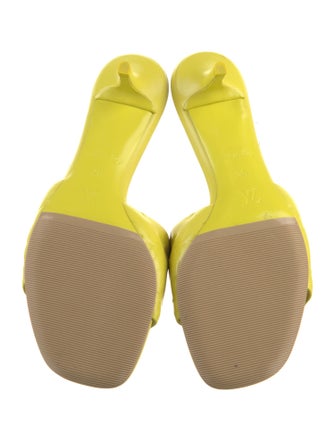 Louis Vuitton LV Monogram Leather Slides