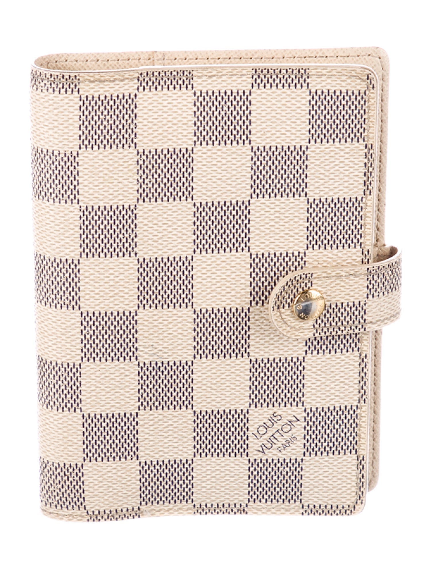 Louis Vuitton Vintage Damier Azur Small Ring Agenda Cover