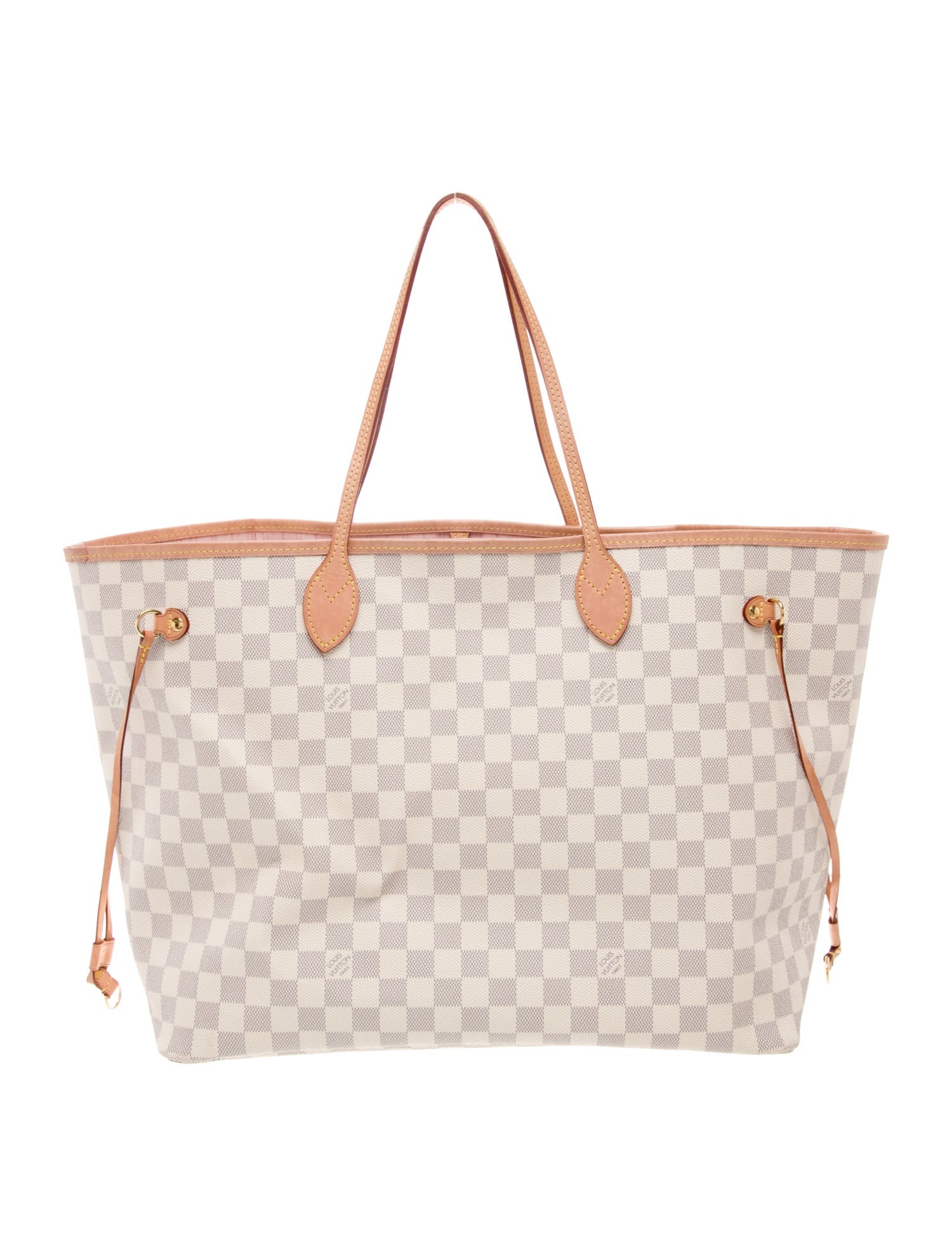Louis Vuitton Damier Azur Neverfull w/Pouch GM