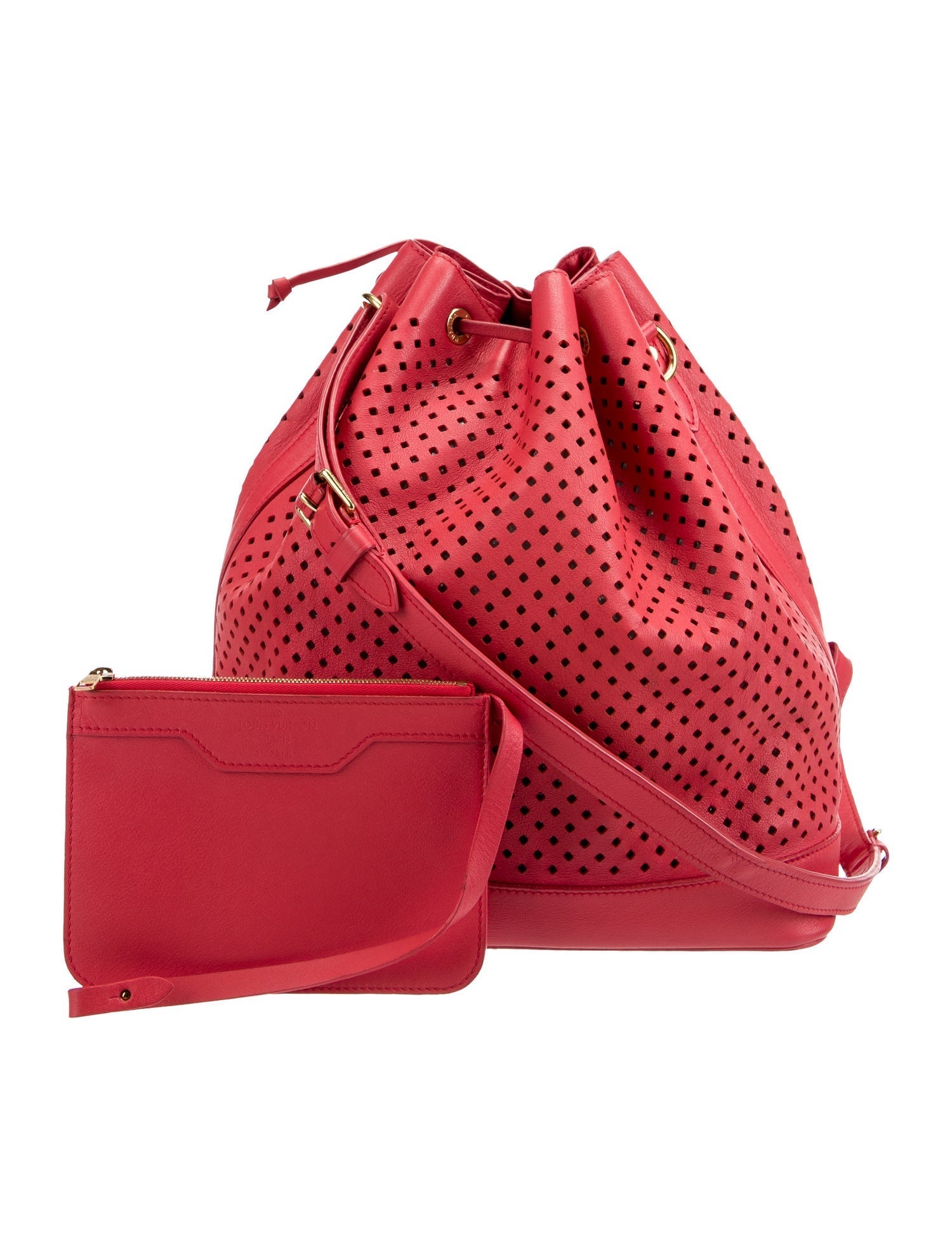 Louis Vuitton Leather Sofia Coppola Flore Noe Bag