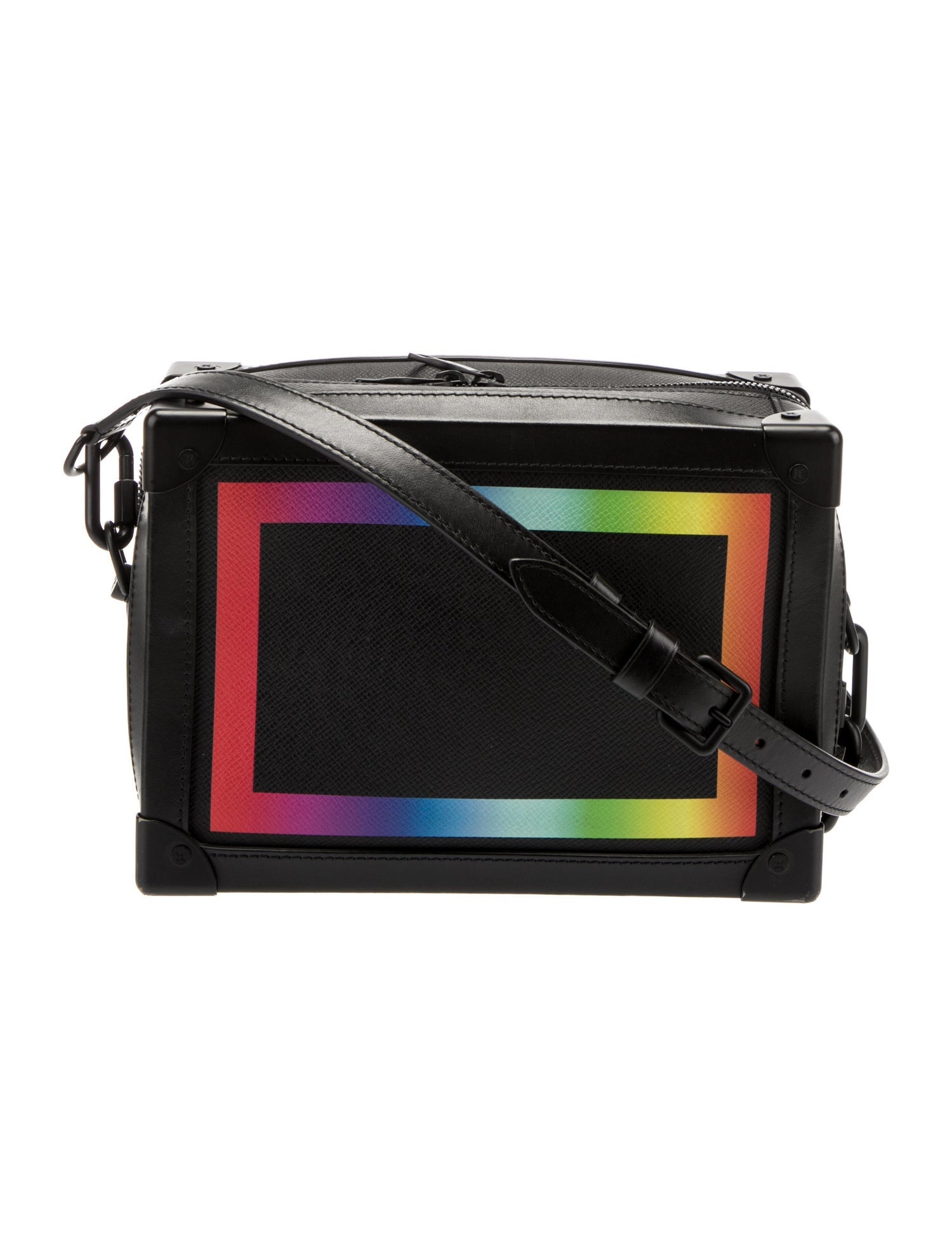 Louis Vuitton Taiga Leather Rainbow Soft Trunk Mini
