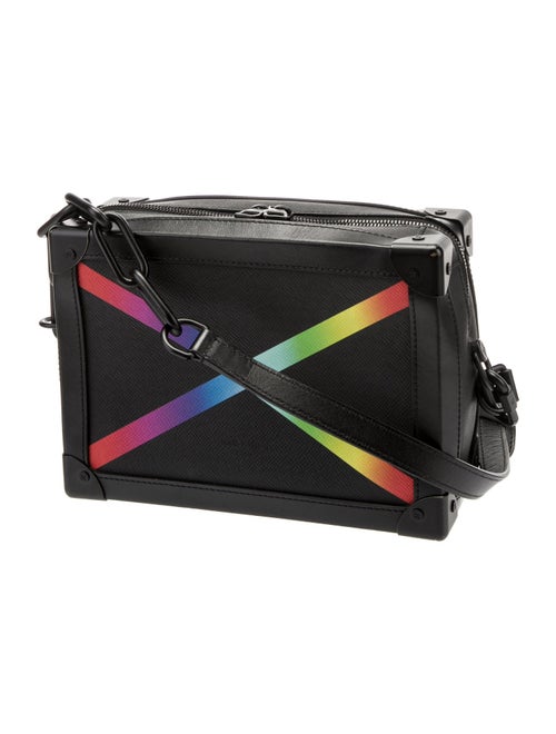 Louis Vuitton Taiga Leather Rainbow Soft Trunk Mini