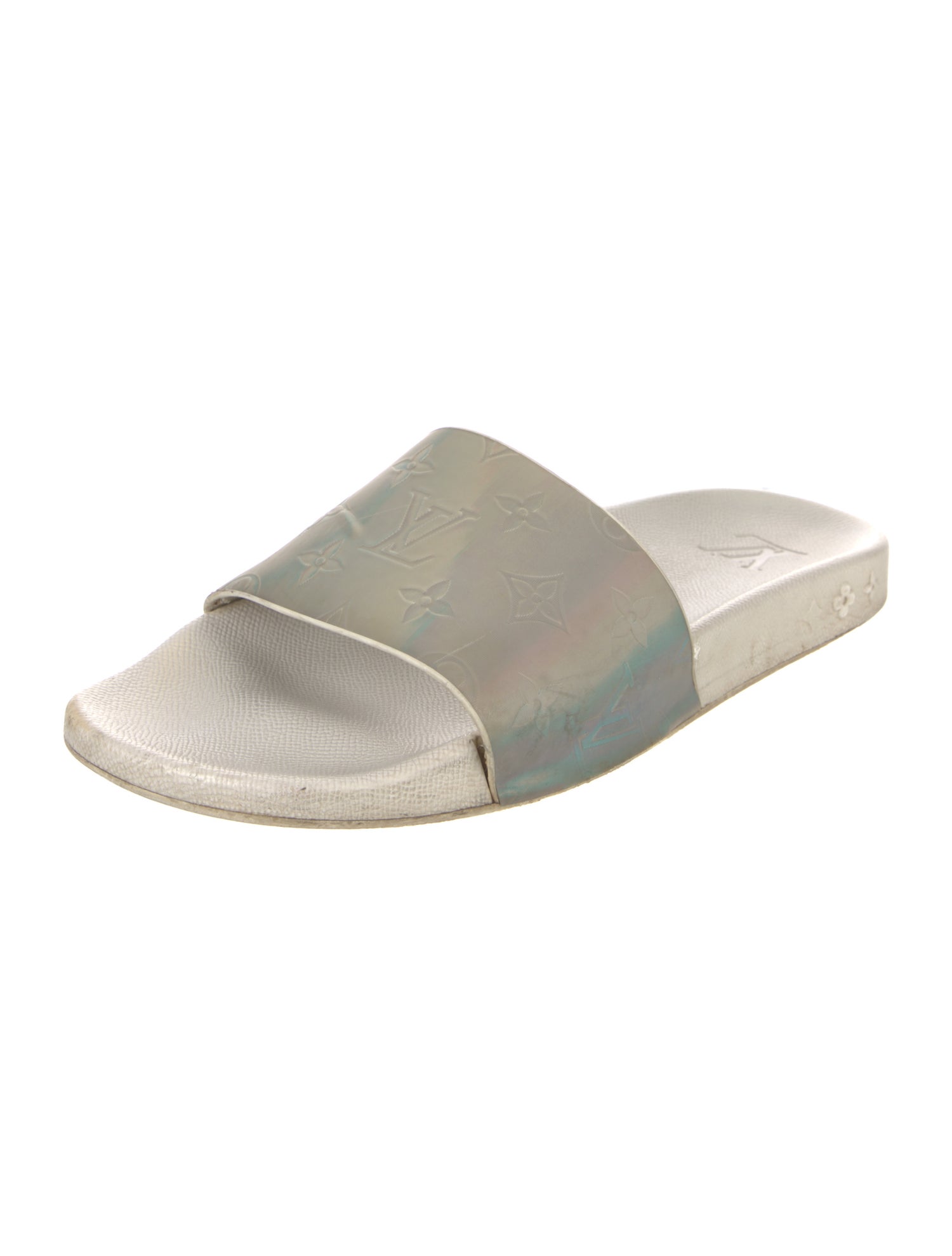 Louis Vuitton Monogram Pattern Rubber Slides