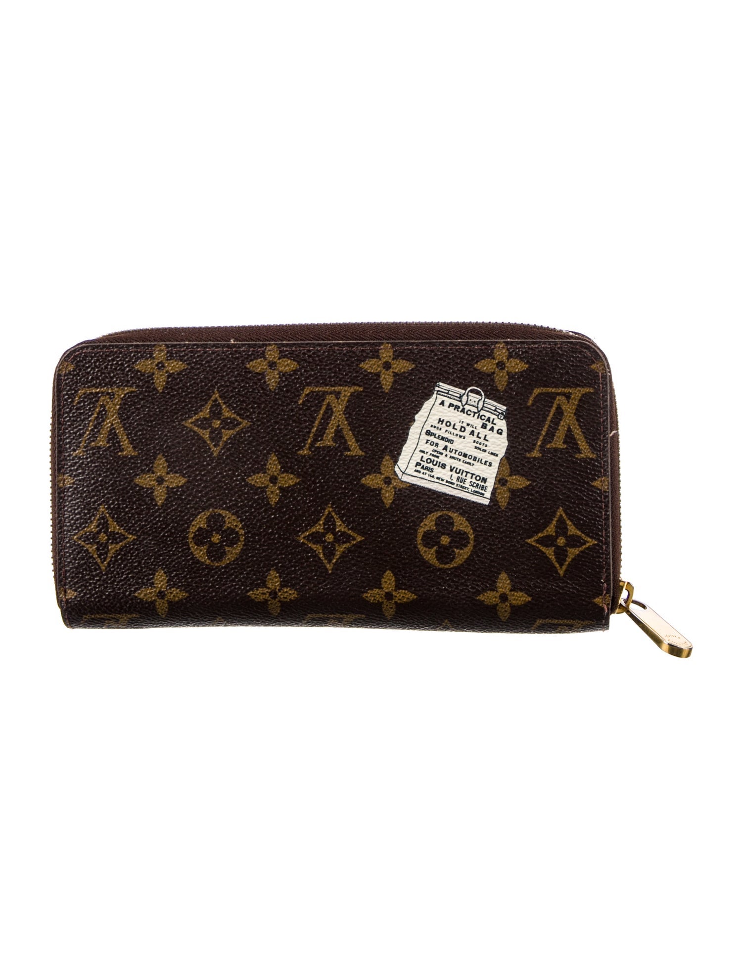 Louis Vuitton 2017 Monogram Pattern Zippy Wallet