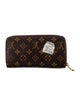 Louis Vuitton 2017 Monogram Pattern Zippy Wallet