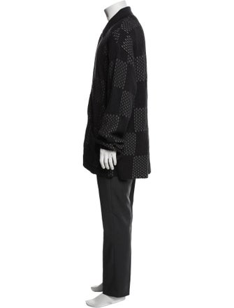 Louis Vuitton x Nigo 2020 Damier Graphite Pattern Cardigan