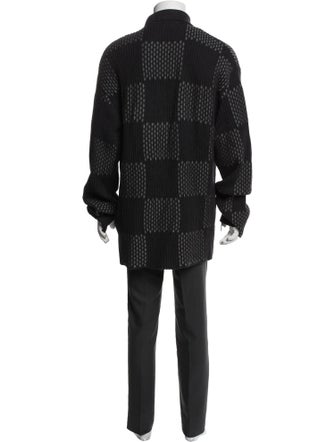 Louis Vuitton x Nigo 2020 Damier Graphite Pattern Cardigan