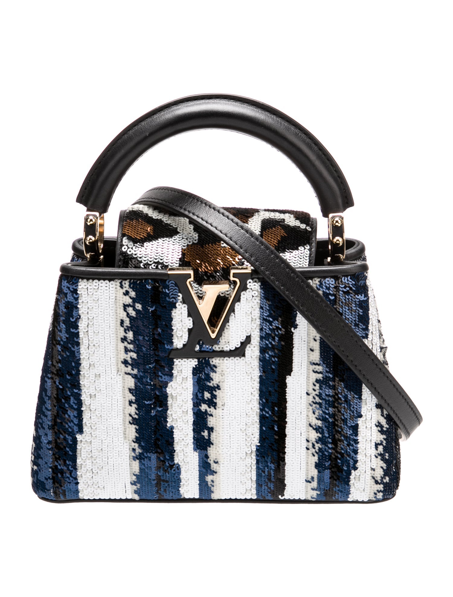 Louis Vuitton Sequins Capucines Mini 2025