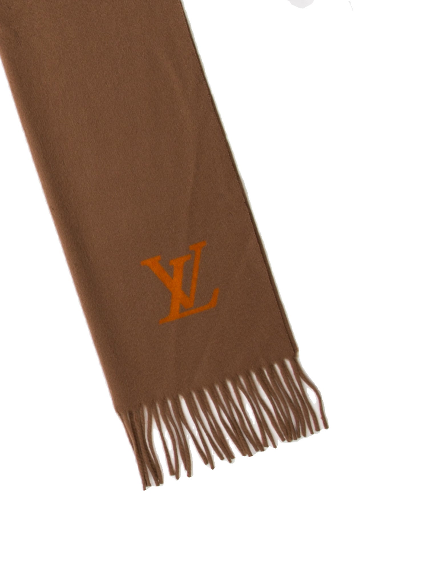 Louis Vuitton LV Logo Cashmere Scarf