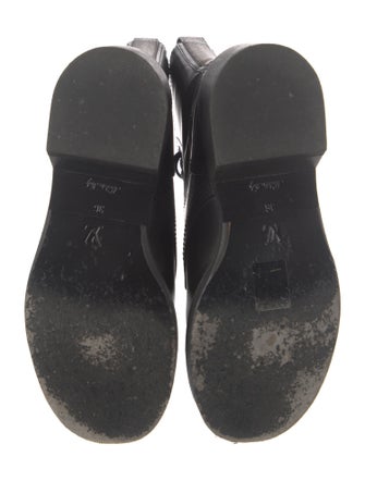 Louis Vuitton LV Monogram Leather Combat Boots