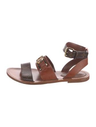 Louis Vuitton SC0220 LV Monogram Gladiator Sandals