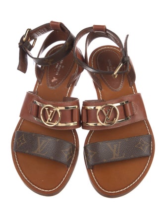 Louis Vuitton SC0220 LV Monogram Gladiator Sandals