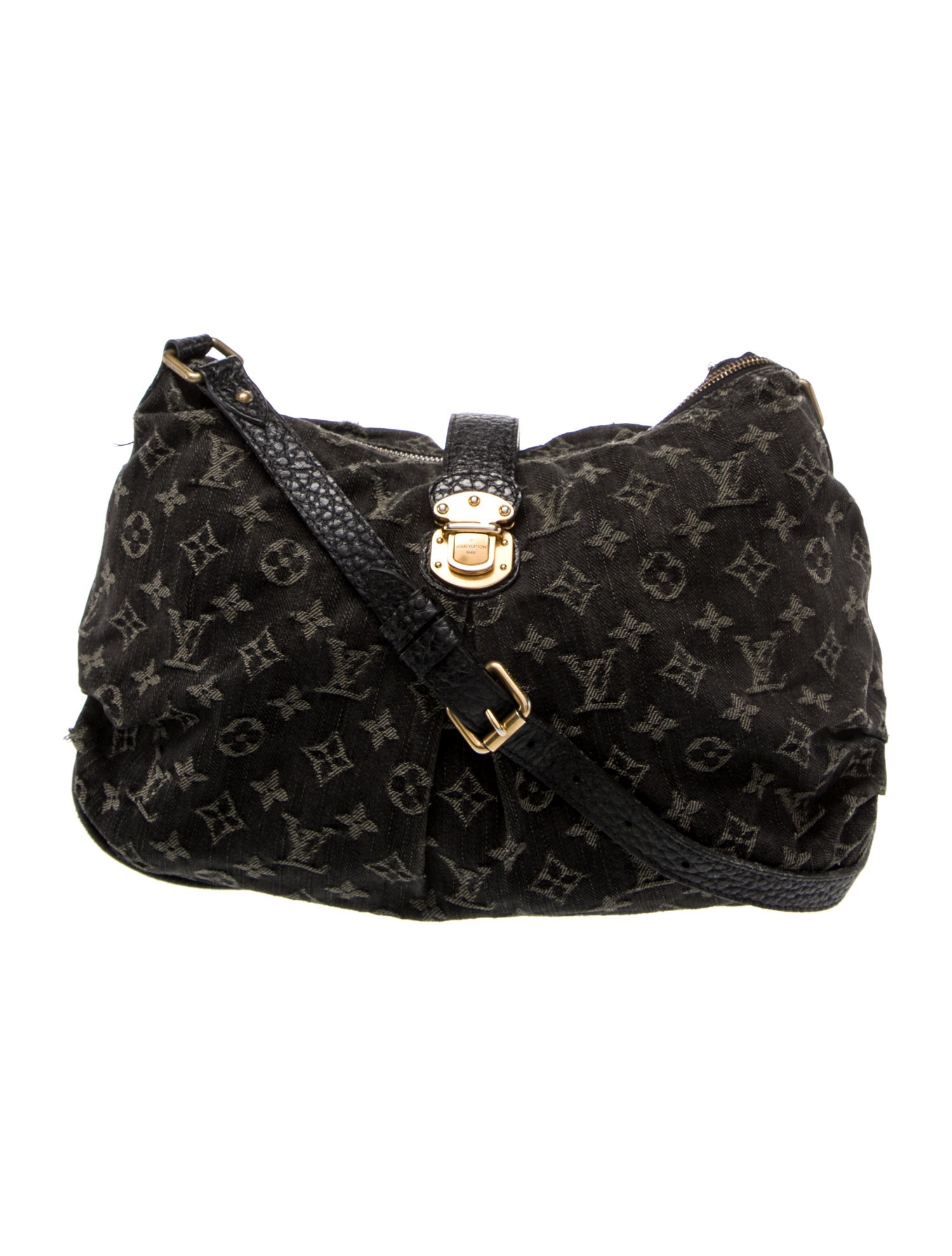 Louis Vuitton LV Monogram Mahina Hobo XS Vintage