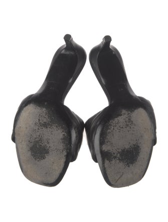 Louis Vuitton LV Monogram Leather Slides