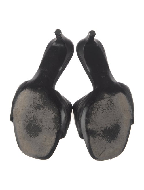 Louis Vuitton LV Monogram Leather Slides