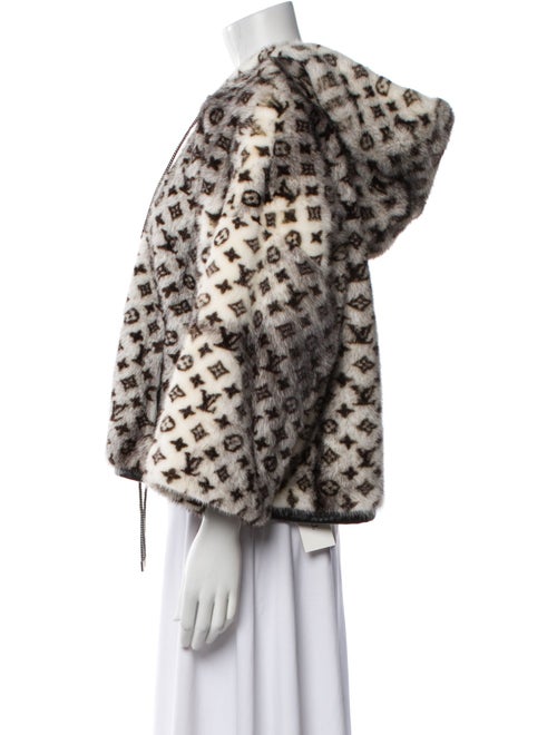 Louis Vuitton 2022 Monogram Mink Fur Jacket
