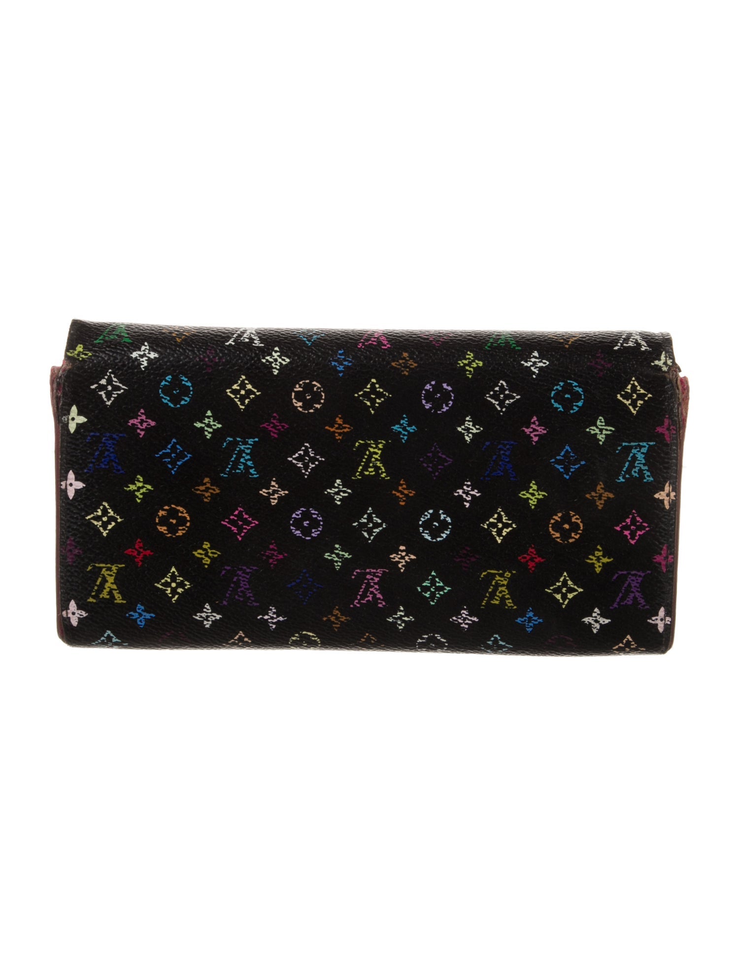 Louis Vuitton 2009 Multicolore Monogram Pattern Sarah Wallet
