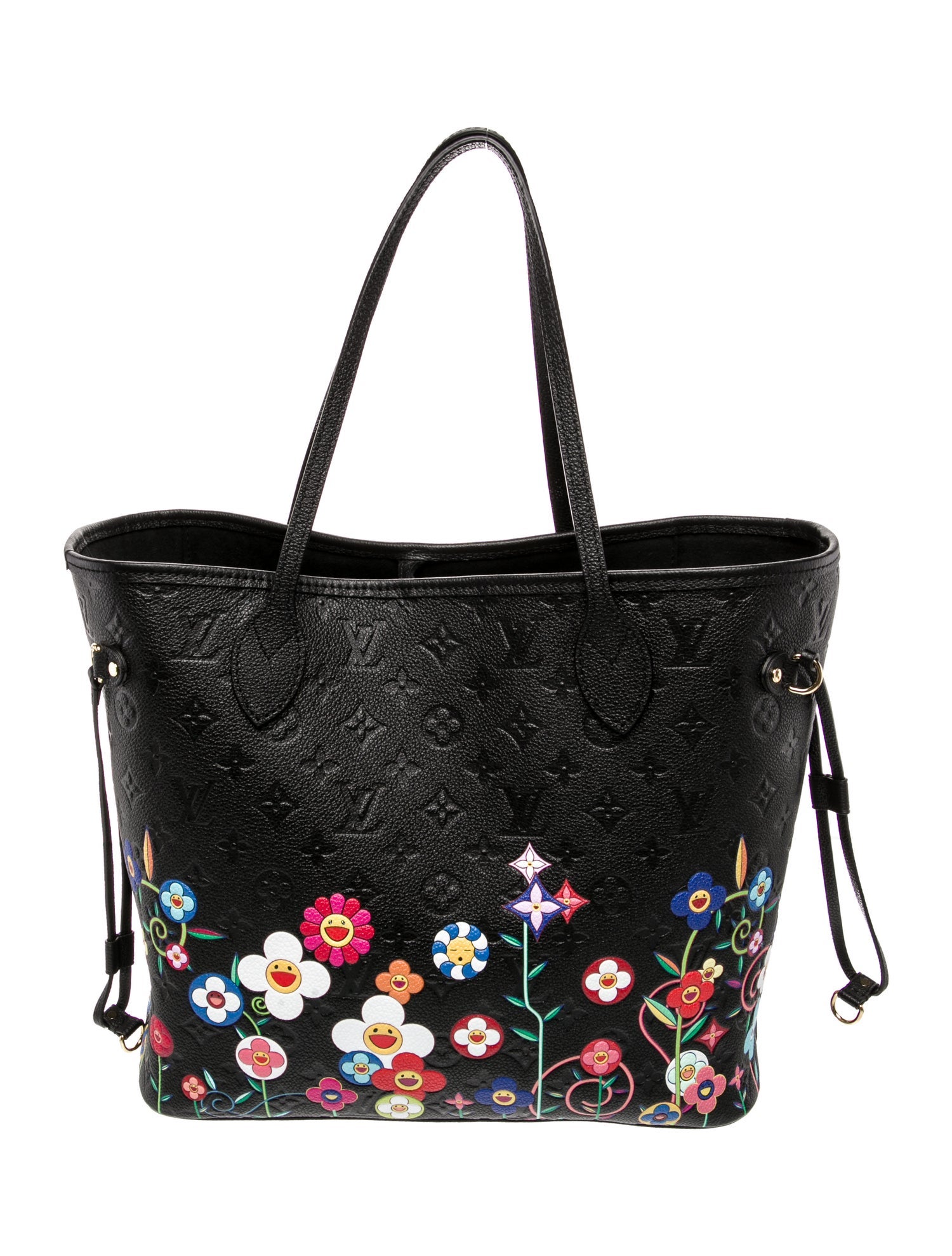 Louis Vuitton LV Monogram Flowers Neverfull w/Pouch 2025