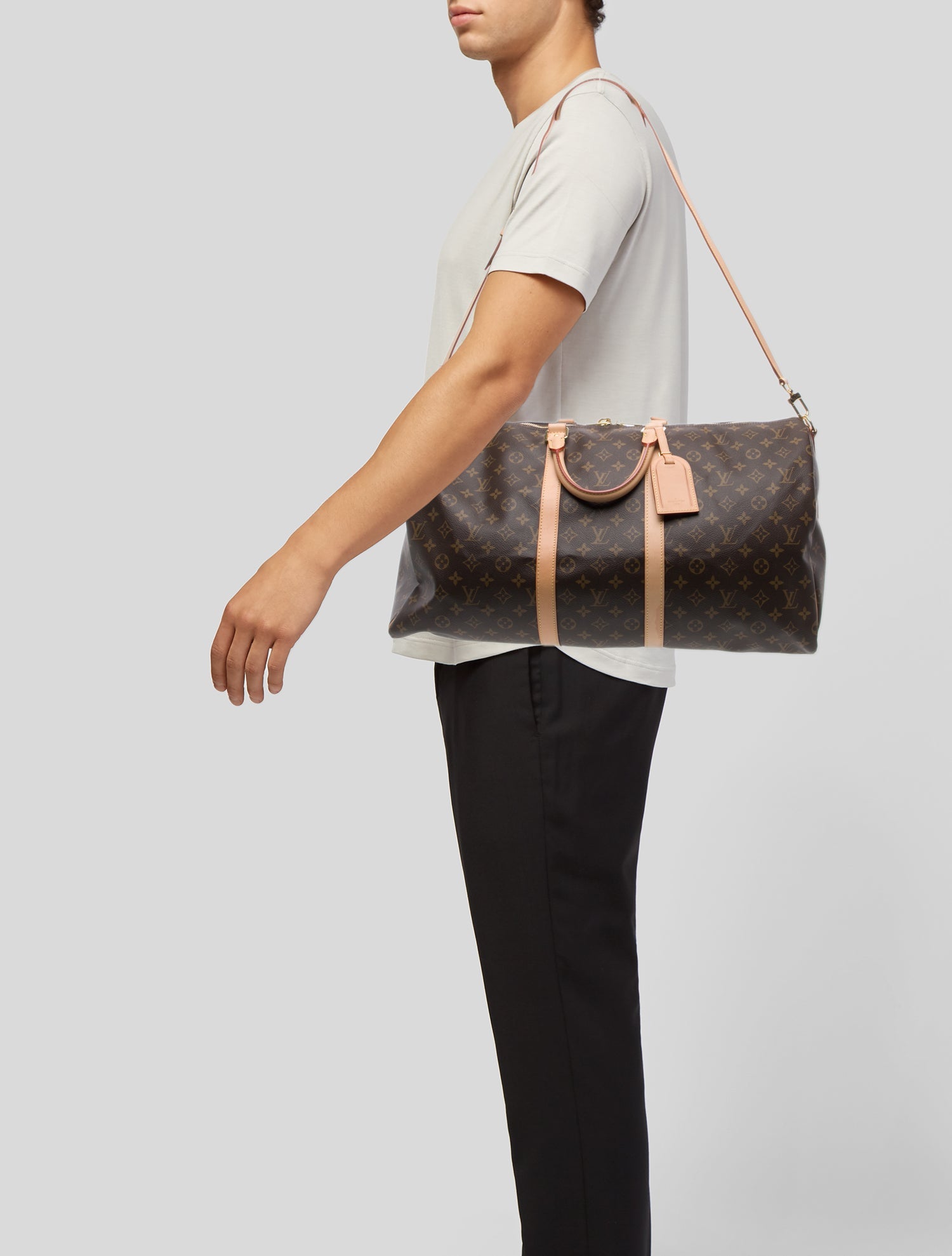 Louis Vuitton LV Monogram Keepall Bandouliere