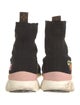 Louis Vuitton Embroidered Accent Sock Sneakers