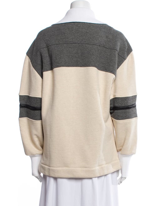 Louis Vuitton 2025 Colorblock Pattern Sweatshirt