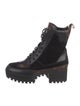 Louis Vuitton LV Monogram Suede Combat Boots