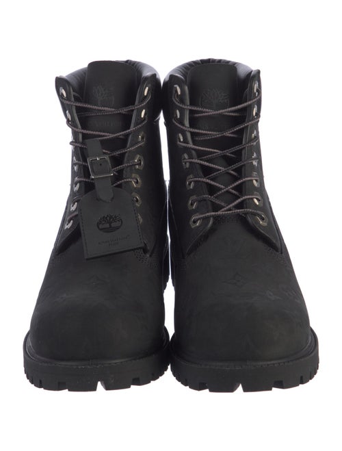 Louis Vuitton LV Monogram Suede Hiking Boots