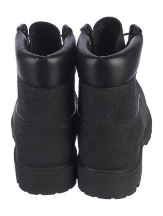 Louis Vuitton LV Monogram Suede Hiking Boots