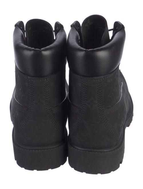 Louis Vuitton LV Monogram Suede Hiking Boots