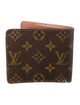 Louis Vuitton LV Monogram Coated Canvas Bifold Wallet