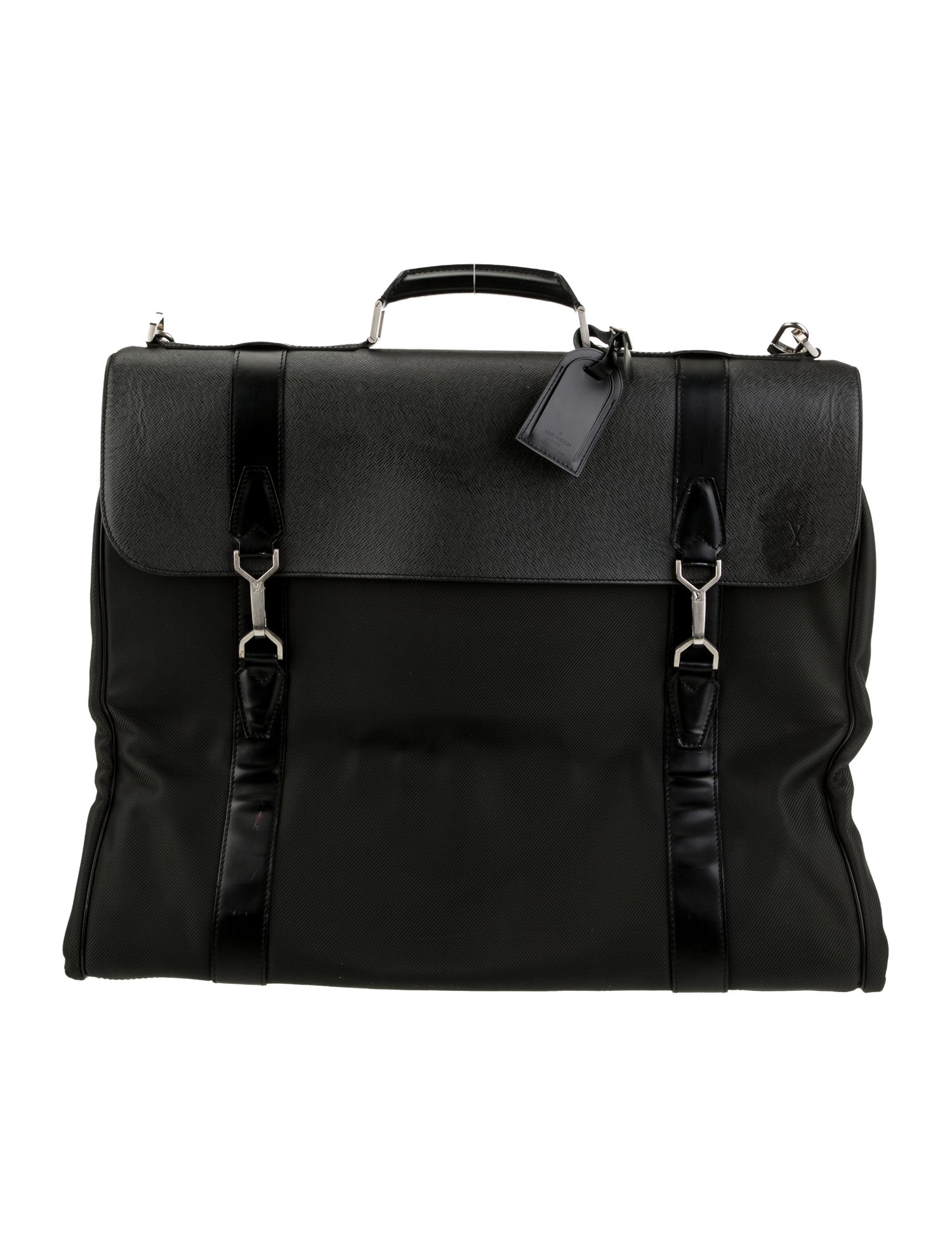 Louis Vuitton Taiga Leather Garment Bag Vintage