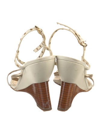 Louis Vuitton LV Monogram Leather Gladiator Sandals