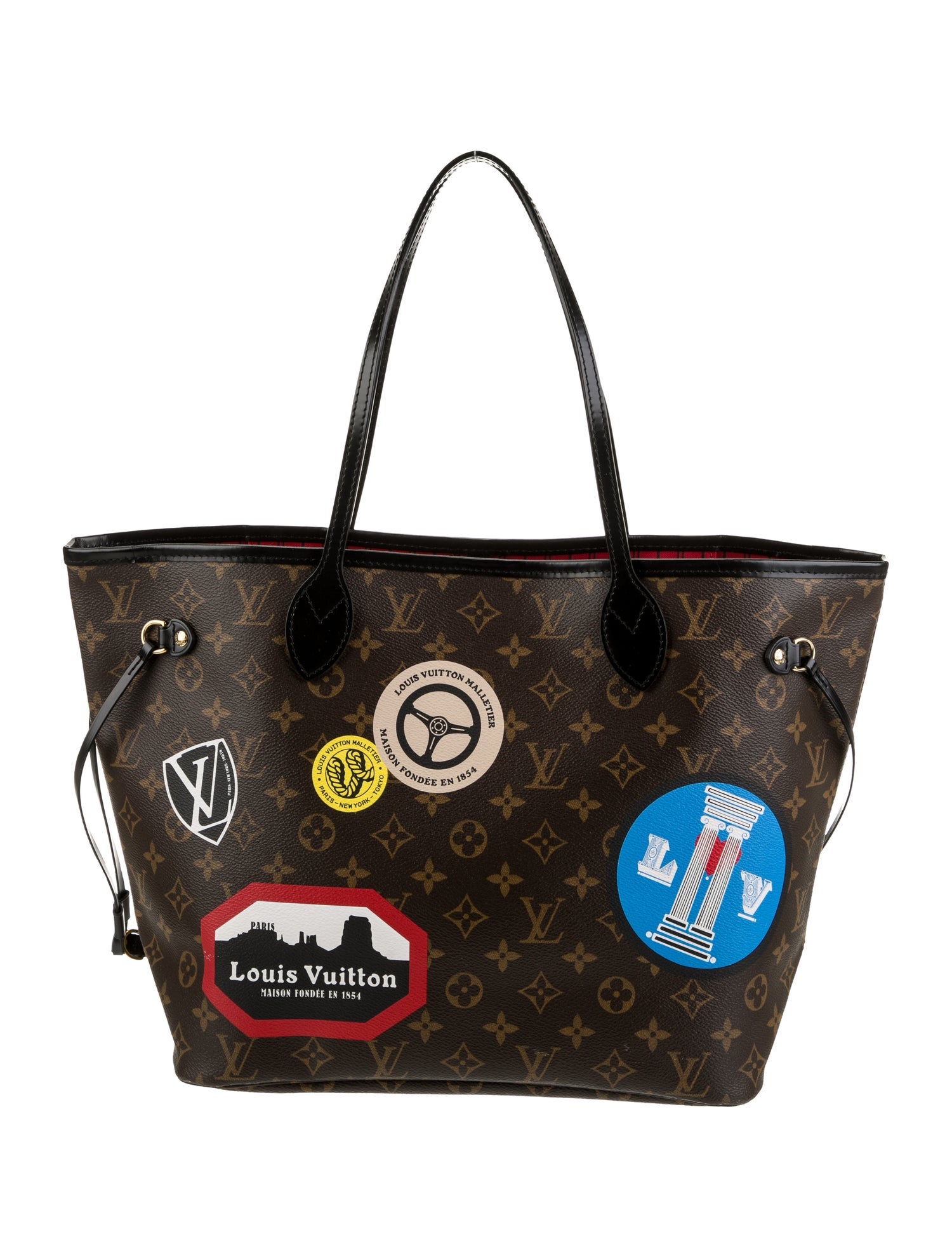 Louis Vuitton LV Monogram Neverfull w/Pouch MM