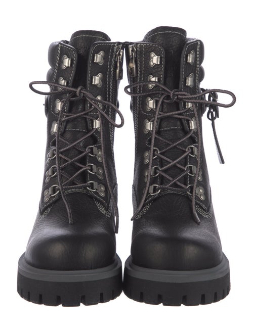 Louis Vuitton x Timberland Leather Combat Boots